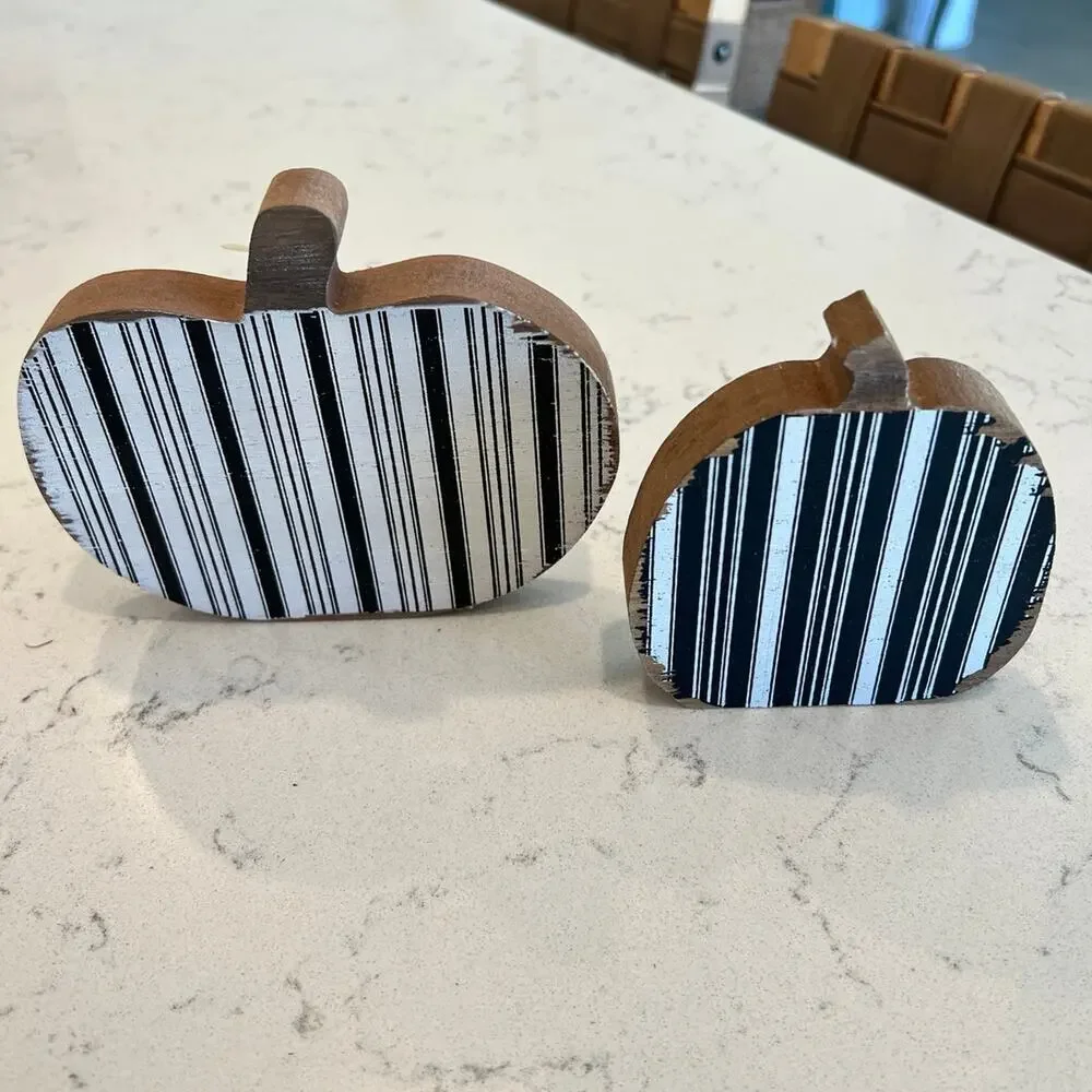 Wooden Pumpkins